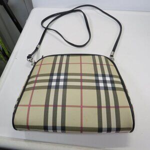 Nova Check Plaid Classic Check Crossbody Bag Fall Colors Water Resistant cover